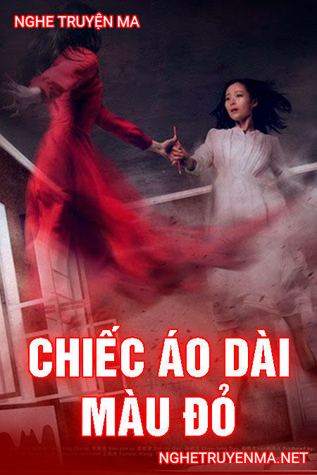 Chiếc áo dài màu đỏ