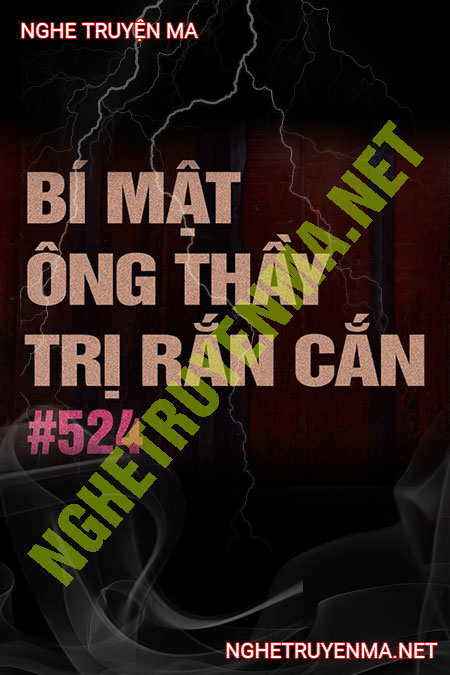Bí Mật Ông Thầy Trị Rắn Cắn